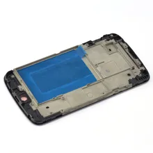 5pcs Original Faceplate Bezel Front Housing Mid Chasis Frame Parts For LG Google Nexus 4 E960 free shipping With Tracking Number