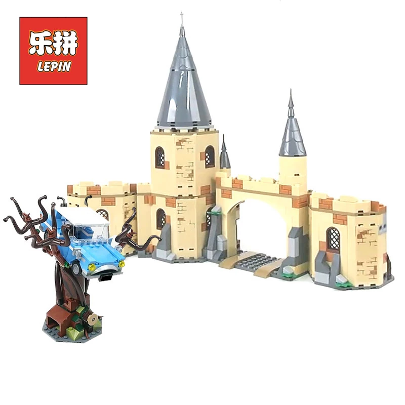 

New Lepin 16054 Harry Movie Potter The 75953 Hogwars Castle Whomping Willow Building Set DIY Blocks Kids Toy Boy Christmas Gifts