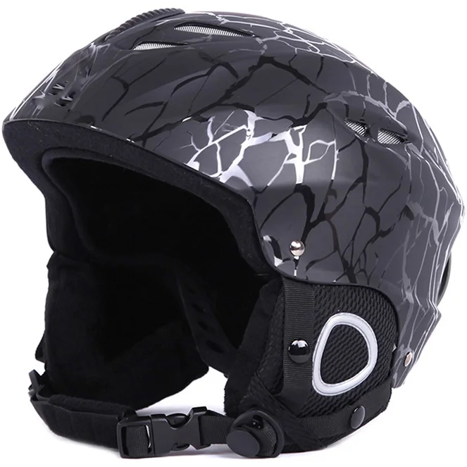 

Men/Women Ski Helmet Snowboard Snowmobile Helmet Skateboard Skating Sport Safety Helmet Sled Moto Cycling Cap Winter Warm Fleece