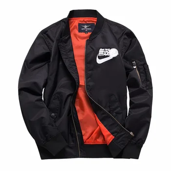 

Bomber Jacket 2019 New Men's Jacket Stand Collar Fashion Outwear Autumn Men Coat Bomb Baseball Jackets