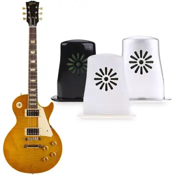 

Acoustic Guitar Humidifier Black Mini Air Purifier Aroma Diffuser Mist Maker Essential Oil Humidifier Moisturizing high quality