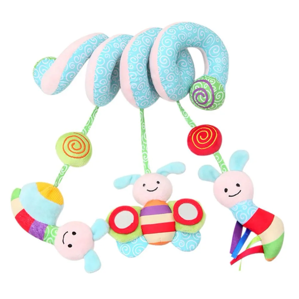 Cute Baby Toys 0 12 Months Stuffed Stroller Toys Animal Baby Bed