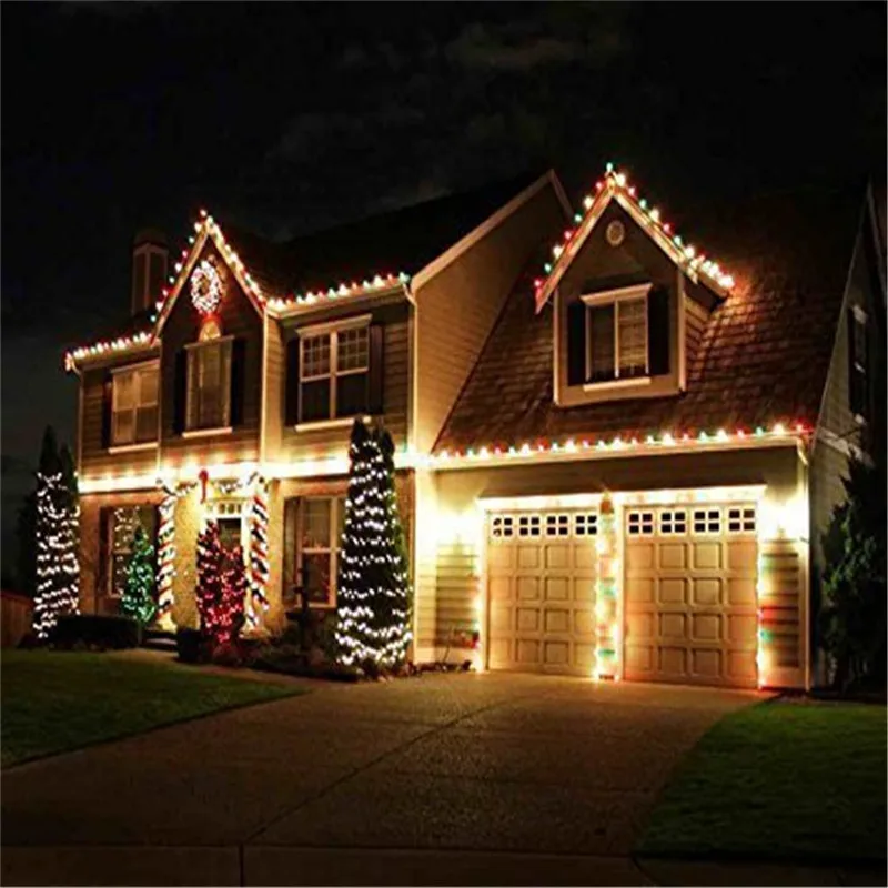 

20M Waterproof 110V 220V 200 LED Holiday String lighting For Decor Home Outdoor Christmas Festival Party Fairy LED Strip