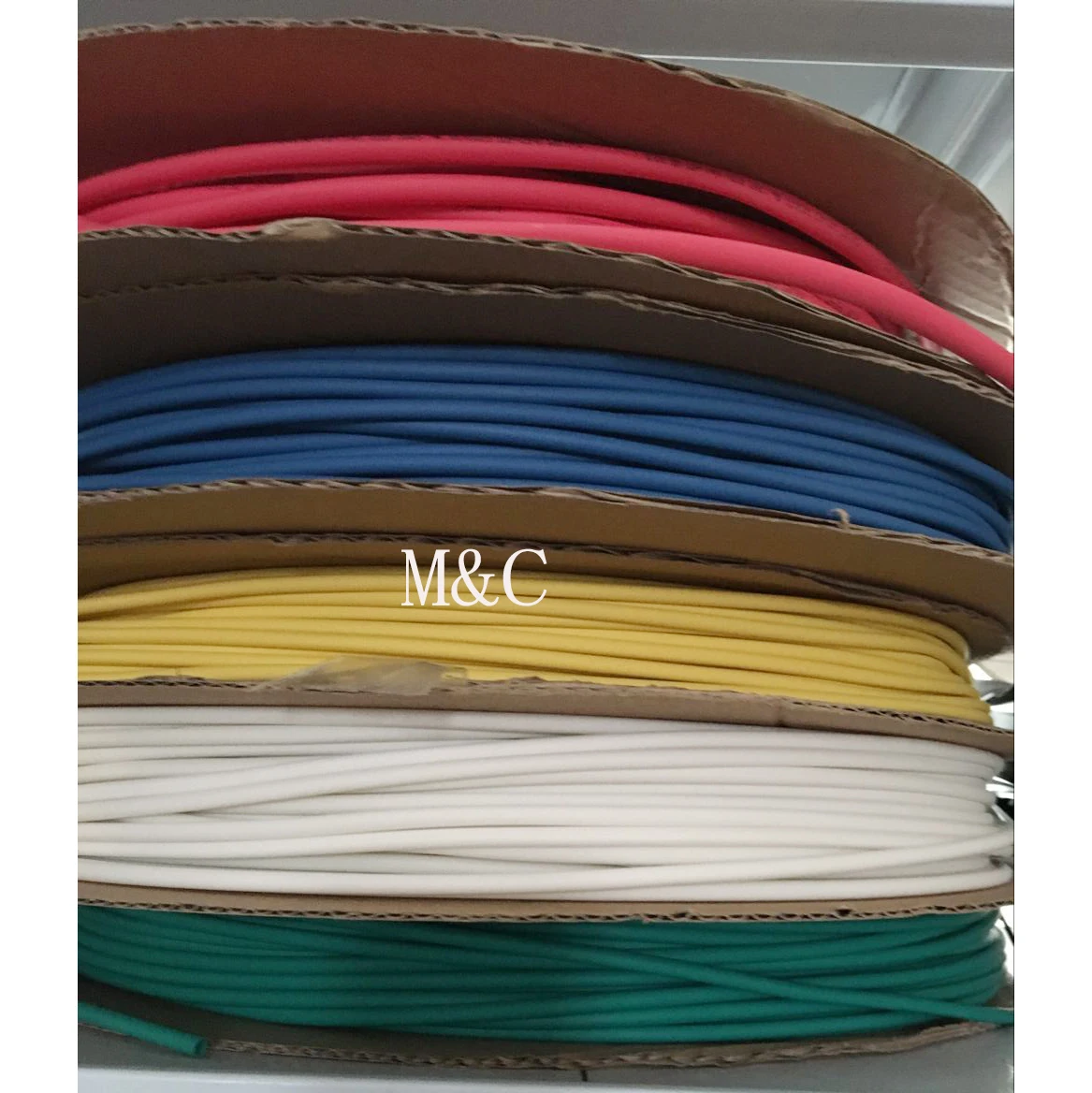0.6mm-50mm 2:1 White Heat Shrink Shrinkable Tube Tubing Heatshrink Wire Sleeving