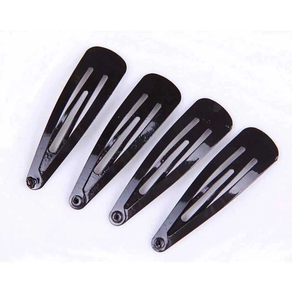 10pcs Black Color Metal BB Hair Clips For Kids Girls Hairpins Hair Accessories DIY Tool For
