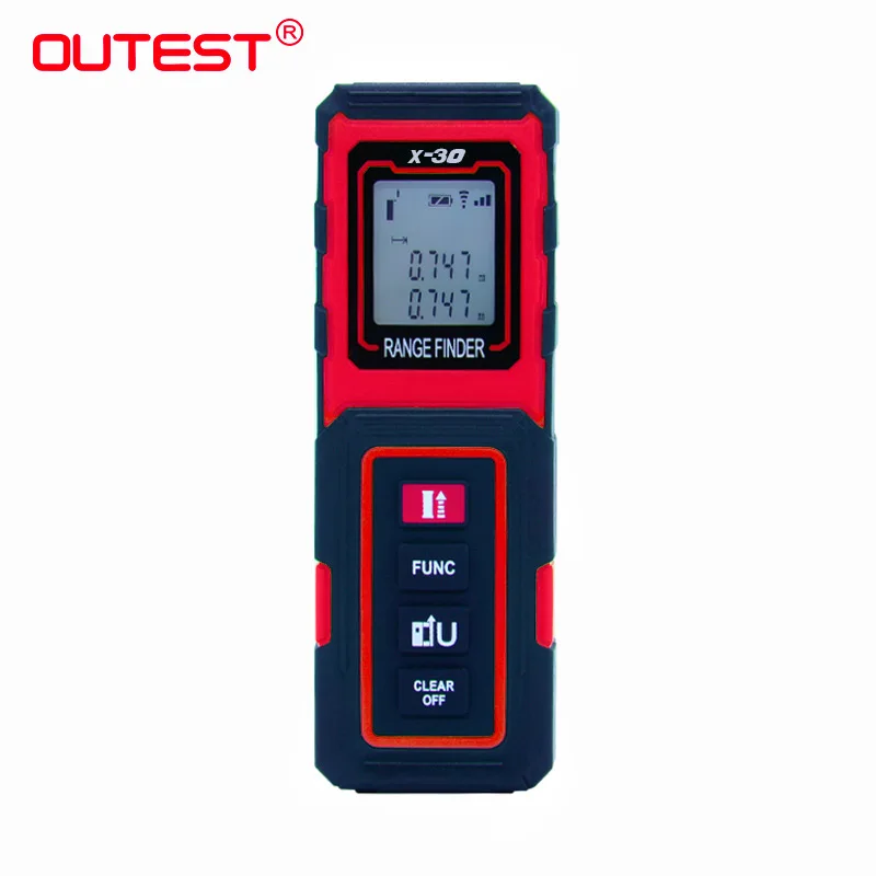OUTEST Mini Laser Rangefinder Laser Distance Meter 40M/30M Metro Laser Meter Tool Rulers Build Measure Device
