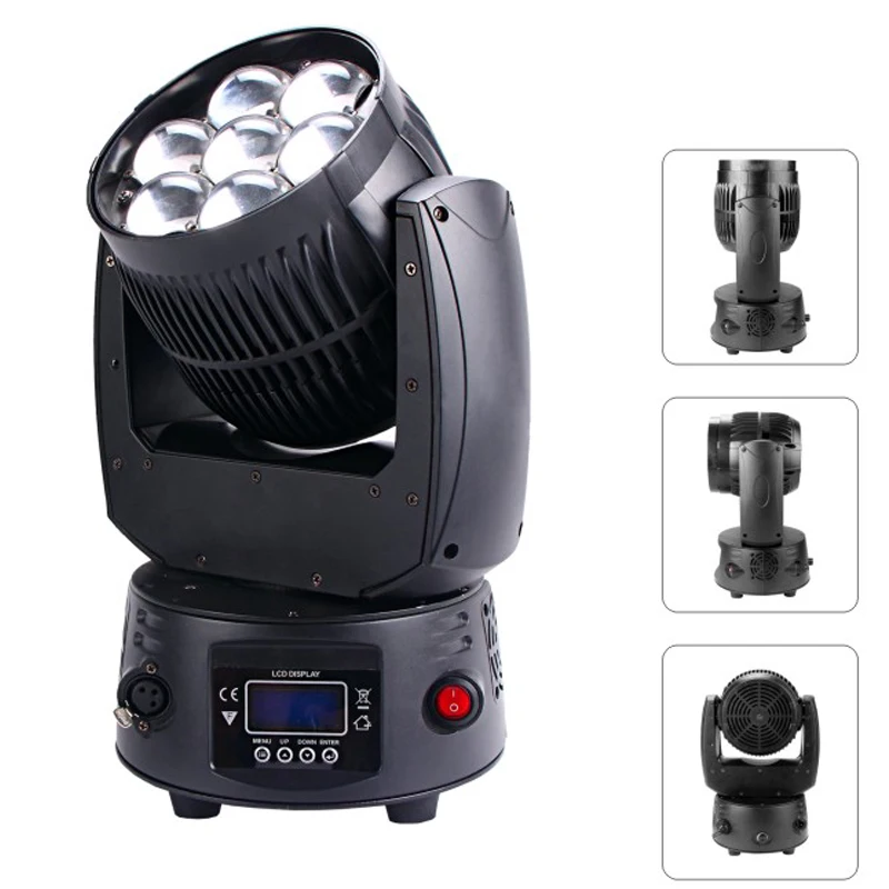 RH-6712 7X12.8W RGBW Osram Zoom beam-3