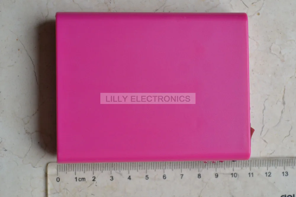 5 فولت 2a الناتج بطارية الهاتف اللوحي 18650 المحمولة مربع usb إمدادات الطاقة المتنقلة