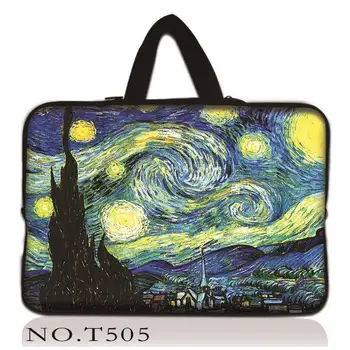 

Free Shipping Stylish Painting 13" Laptop Soft Case Sleeve Bag +Hide Handle For 13.3" Lenovo IdeaPad Yoga 13