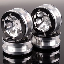 

NEW ENRON 1/10 RC 4PCS Aluminum 1.9" Beadlock 6 Spoke 1061 Wheel Rim For 1:10 Rock Crawler