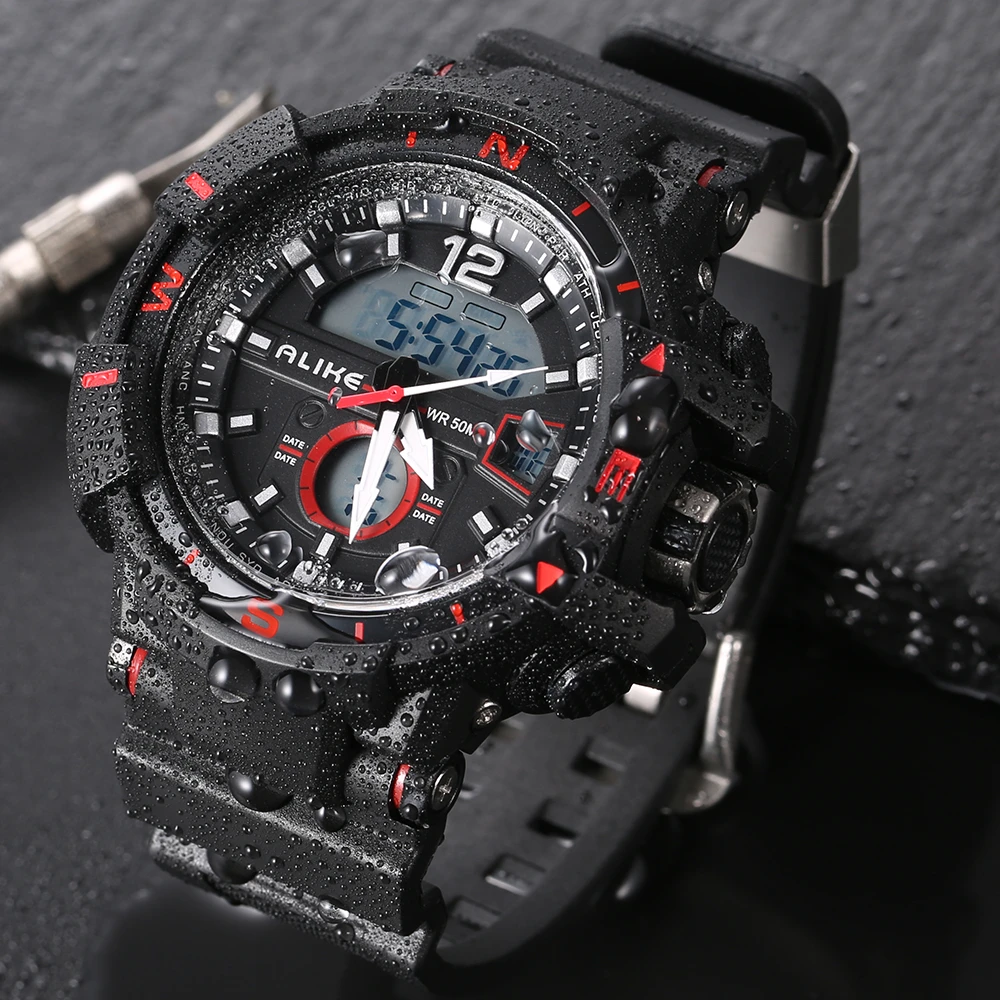 dual time sport watch