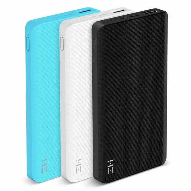 

Share To Original Xiaomi ZMI QB810 10000mAh Power Bank Two-way Quick Charge 2.0 with Type-C Micro Input