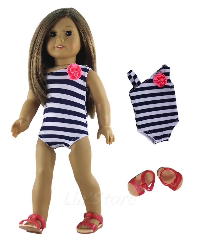 1 комплект одежды для куклы купальный костюм для 18 дюймов американская кукла много стилей для выбора A3