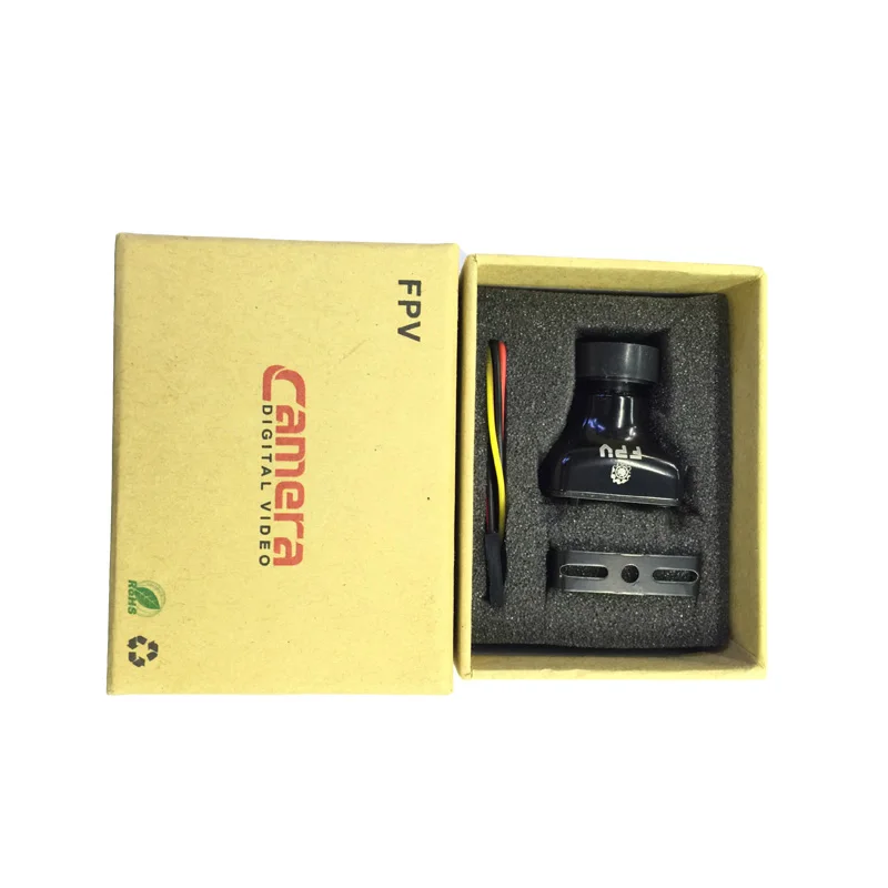 C800T 1/2.7 CCD 2000TVL 2.5mm Camera with OSD Button DC5V-15V NTSC PAL Swtichable for RC Camera Drones Toys