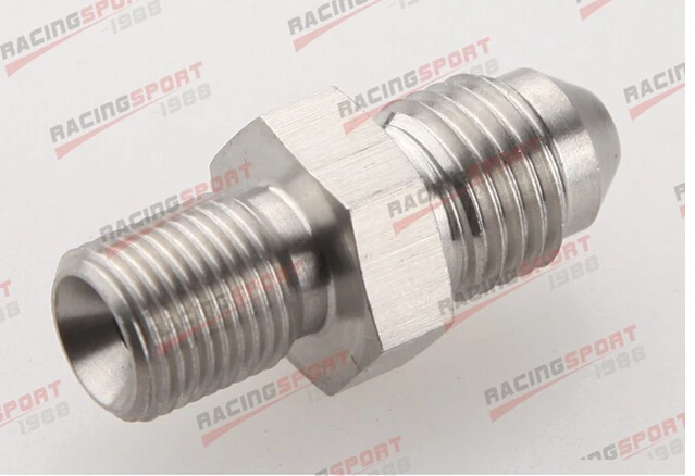

Stainless steel AN -3 AN3 -3AN to 1/8" BSP BSPP Straight Adapter adapter Fitting