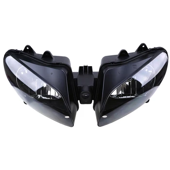 

Motorcycle Headlight Len Assembly Headlamp Case Bike Cafe Racer Lighting For Yamaha YZF R1 2000 2001 Motocicleta Lights Housings