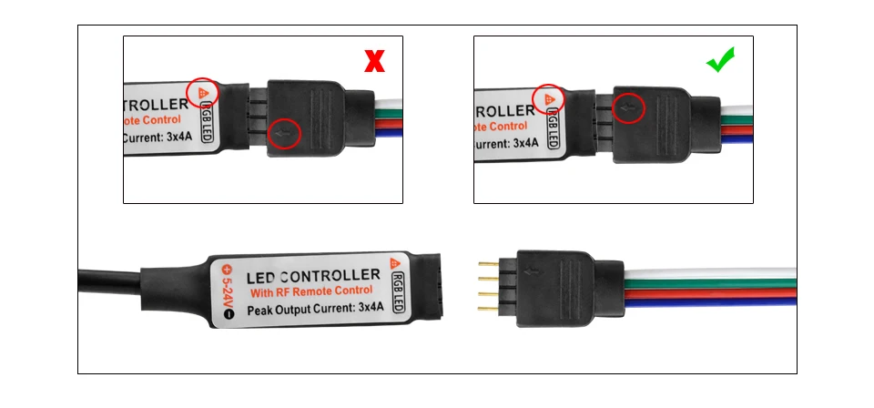 Беспроводной мини 3 ключа диммер/24Key инфракрасный пульт/17Key DC 5 В USB мощность RGB Светодиодная лента управление Лер 5 в RGB Светодиодная лента освещение
