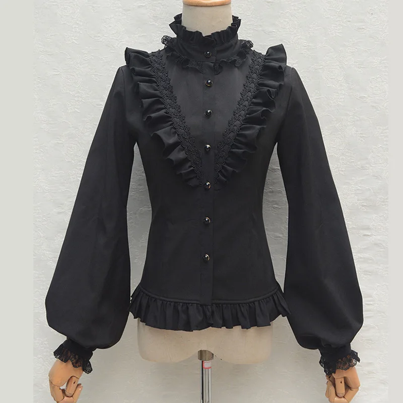 Блузка женская винтажная с рукавом фонариком и бантом|vintage blouse|women vintage blousefemale blouse
