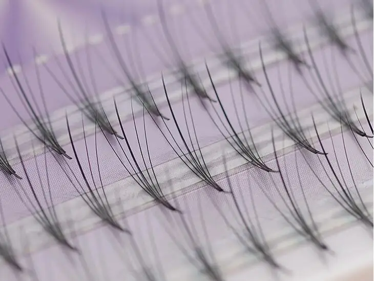 

Natural Individual False Eyelashes 5D 0.07mm real Mink eyelash extension Grafted false eyelashes makeup toolFree Shipping