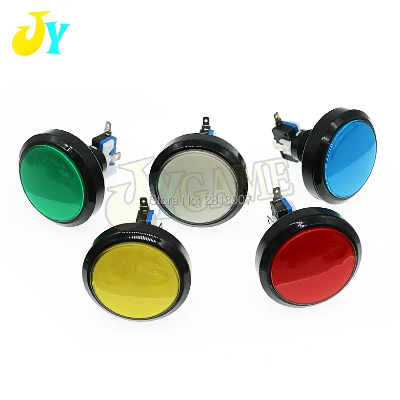 

1pcs 60MM New 5 Colors LED Light Lamp Big Round Arcade Video Game Player Push Button Switch
