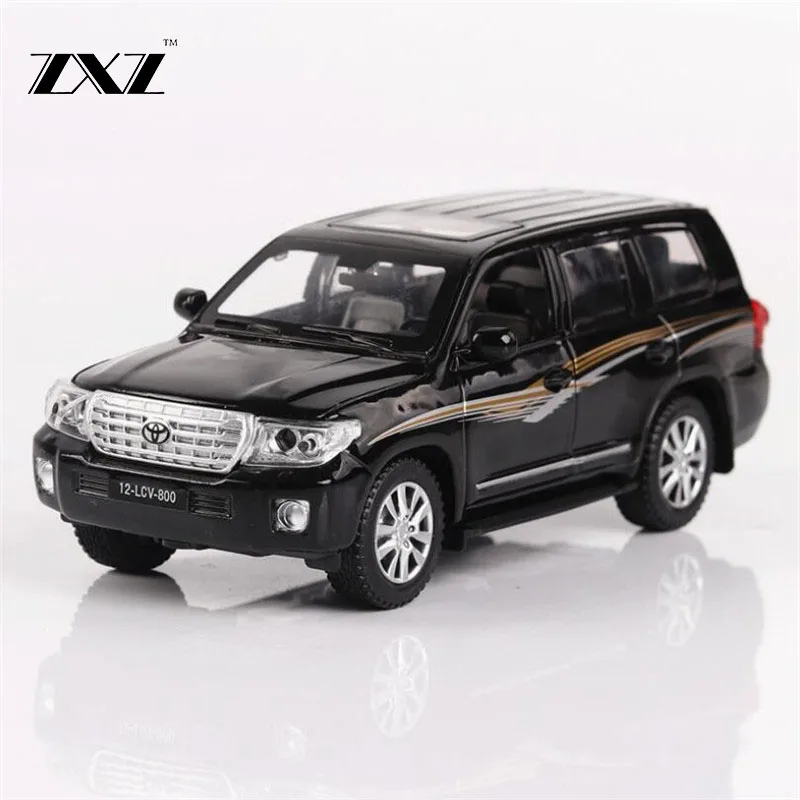1:32 игрушечный автомобиль TOYOTA LAND CRUISER Металлический Игрушечный Автомобиль из
