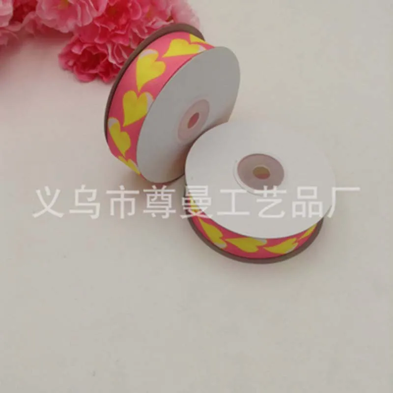 

Valentine's Day Series Wedding Gift Wrap DIY Digital Printing Thermal Transfer Sublimation Threaded Ribbon Ribbon