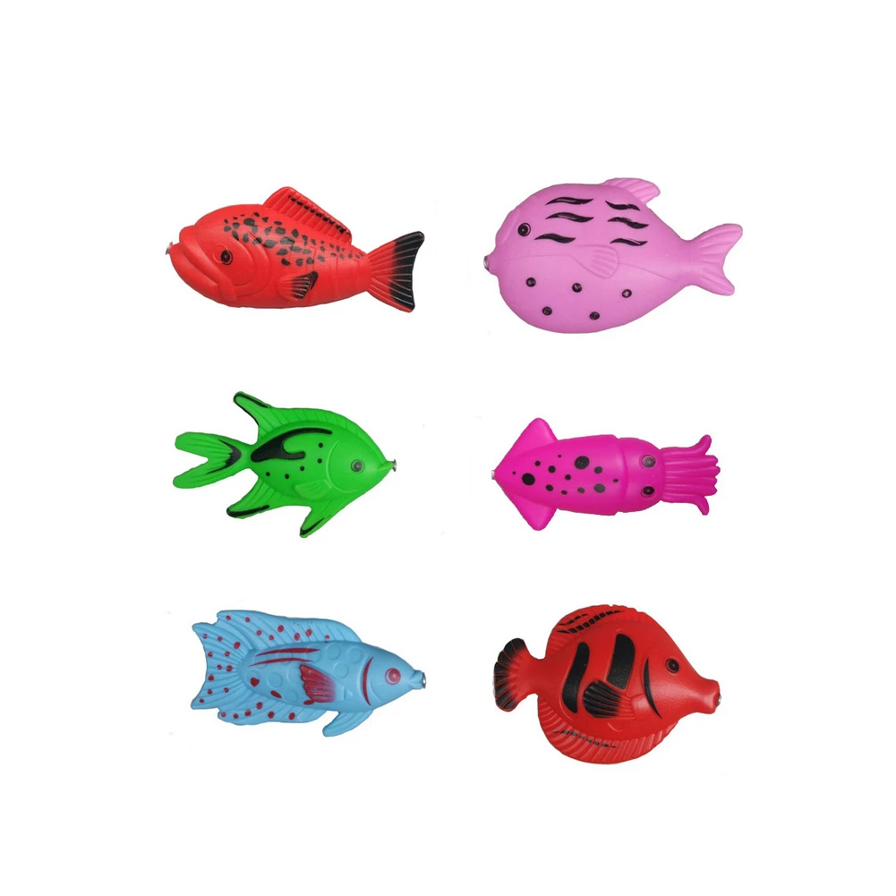 39 шт./компл. детский надувной бассейн Магнитная рыбалка игрушки открытый игрушки инновационные мультфильм Pressureproof модель игрушки