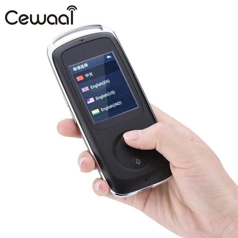 

Multi Language Translator Portable Smart Voice Translator Real Time Smart WIFI 18 Languages Travel