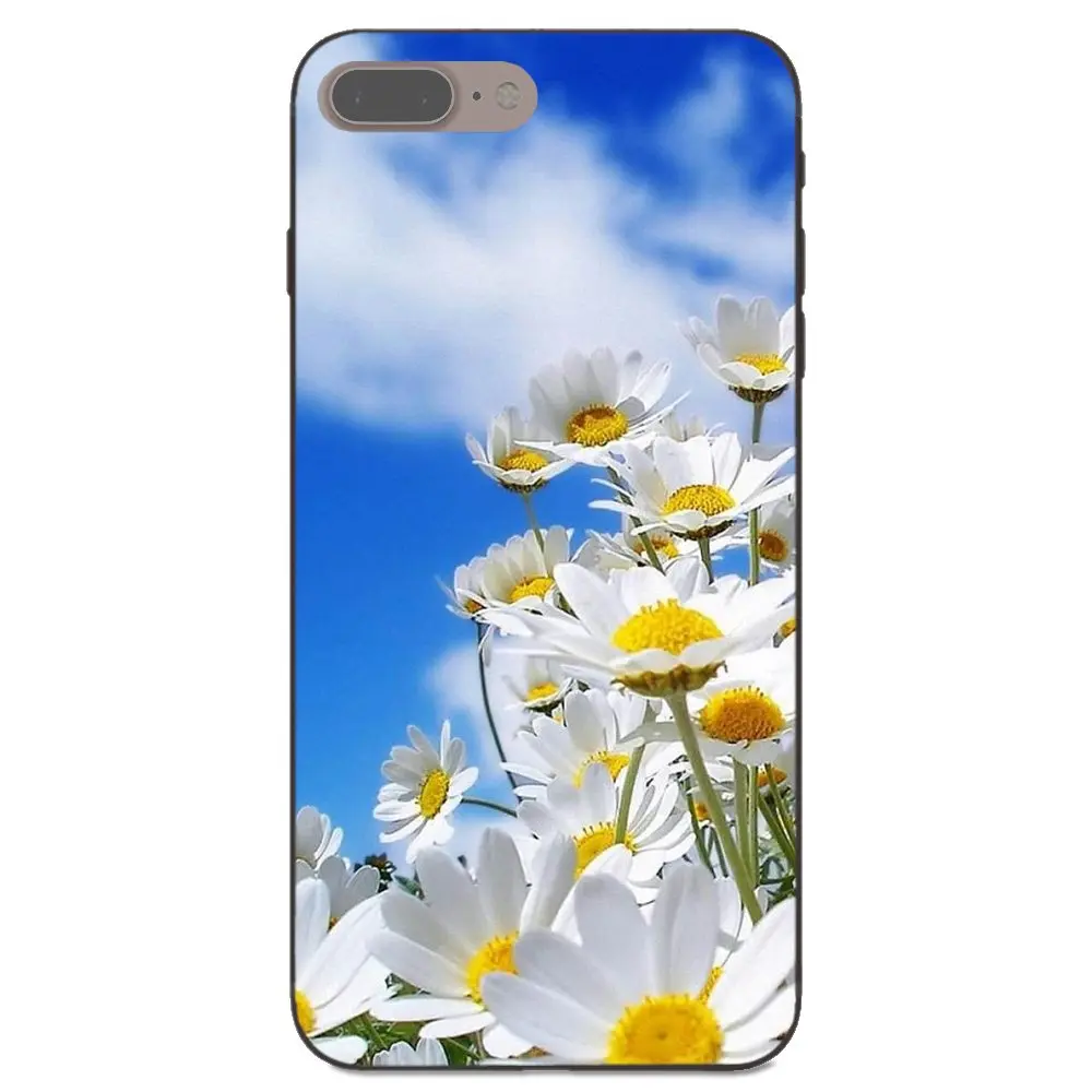 Мягкий дизайнерский телефон Daisy Flower для Huawei nova 2 Plus 2S 3i 4 Y3 Y5 II Y6 Y7 Y9 Lite Prime 2017 2018