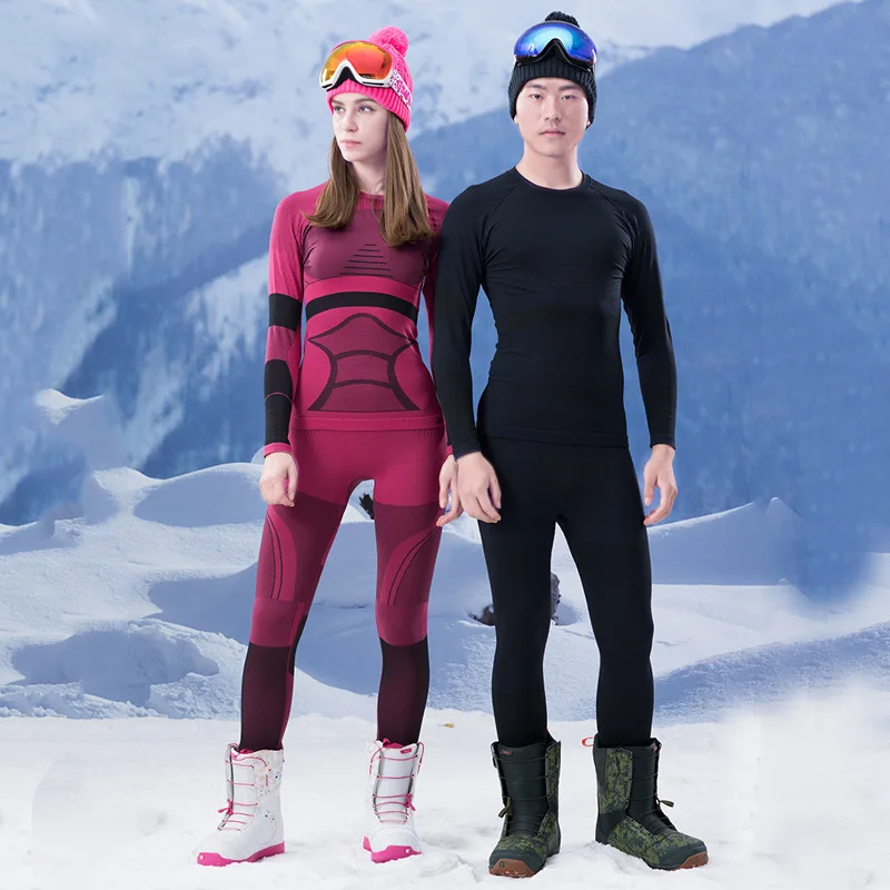 Gsou snow lovers' functional skiing underwear outdoor fast dry warm