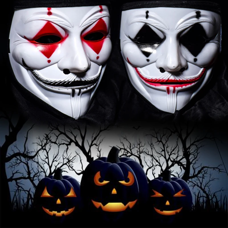 

2019 V for Vendetta Headgear Environmental Halloween Mask for Prop Drop Shipping