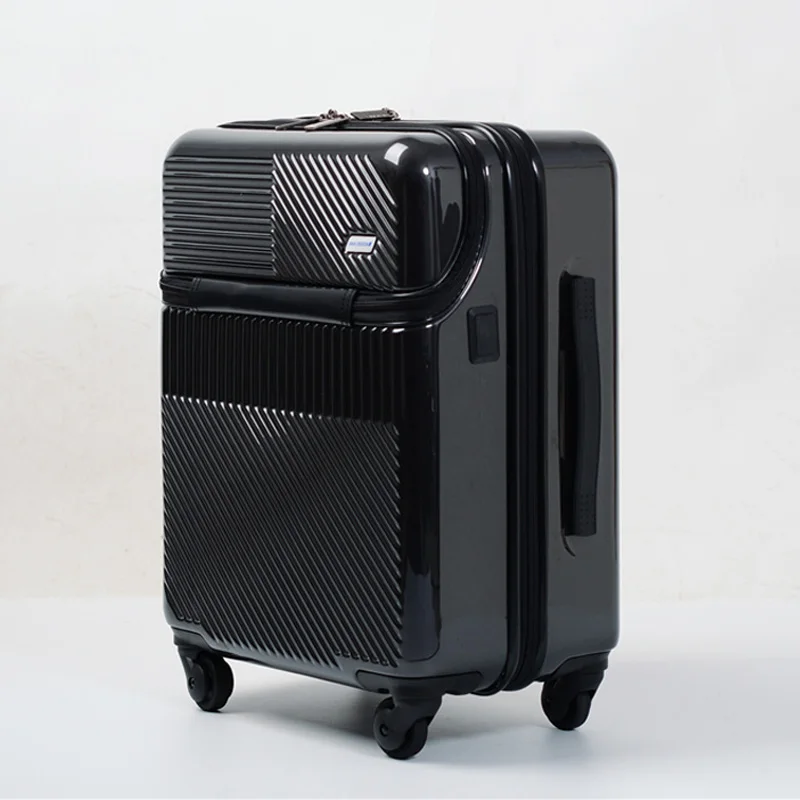 Fashion Trolley Suitcase ,New Cabin Rolling Luggage with Laptop bag,Women Brand Travel bag , Men Upscale Business luggage bag