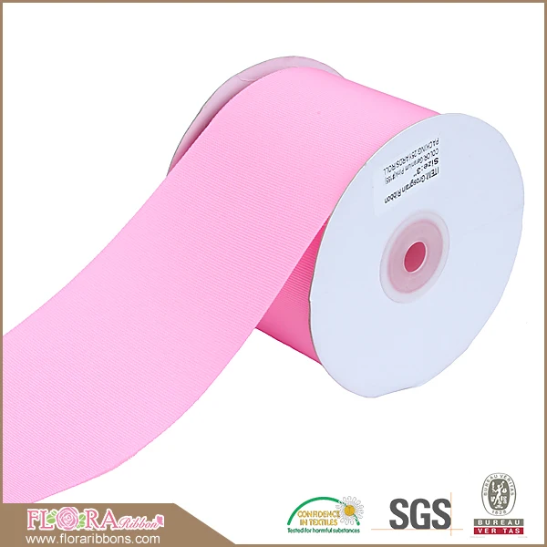 FLRARibbon(25 лет/партия) Высокое качество 75 мм Герань розовые корсажные ленты для поддержки волос Луки