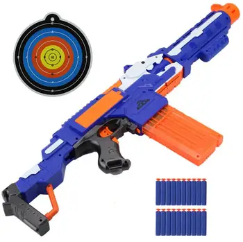 

2018 Electrical Soft Bullet Toy Gun Pistol Sniper Rifle Plastic Gun Arme Arma Toy For kid Gift Perfect Suitable for nerf Toy Gun