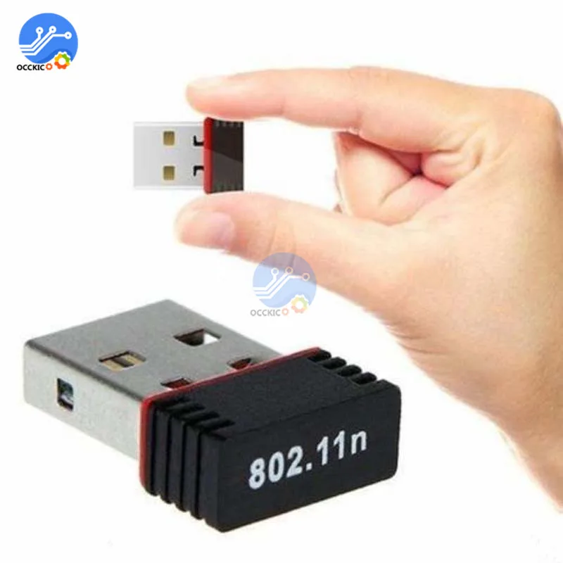 Беспроводной адаптер MTK7601 150 Мбит/с USB WiFi 802.11n/g/b IEEE 801.11n 802 11g 802.11b LAN + антенна для ПК