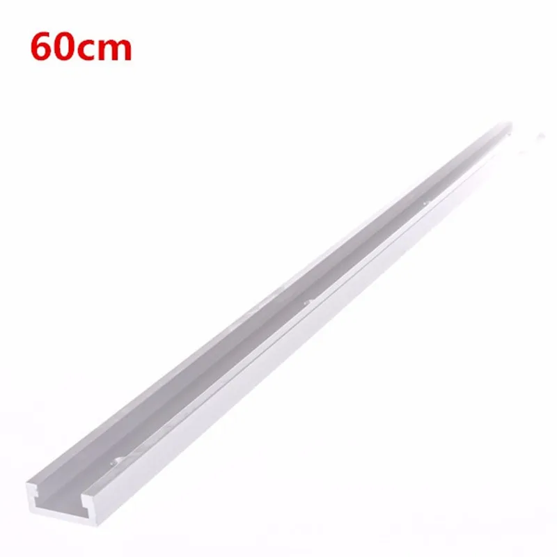 600mm24Pouces Outil Argent Travail Du Bois Piste D/'Onglet De T-rail En Aluminium
