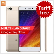 D’origine Xiaomi Mi5s smartphone 5.15 ”GO de RAM 128 GB ROM Snapdragon 821 Mi 5S 4 K Vidéo Mobile Téléphones