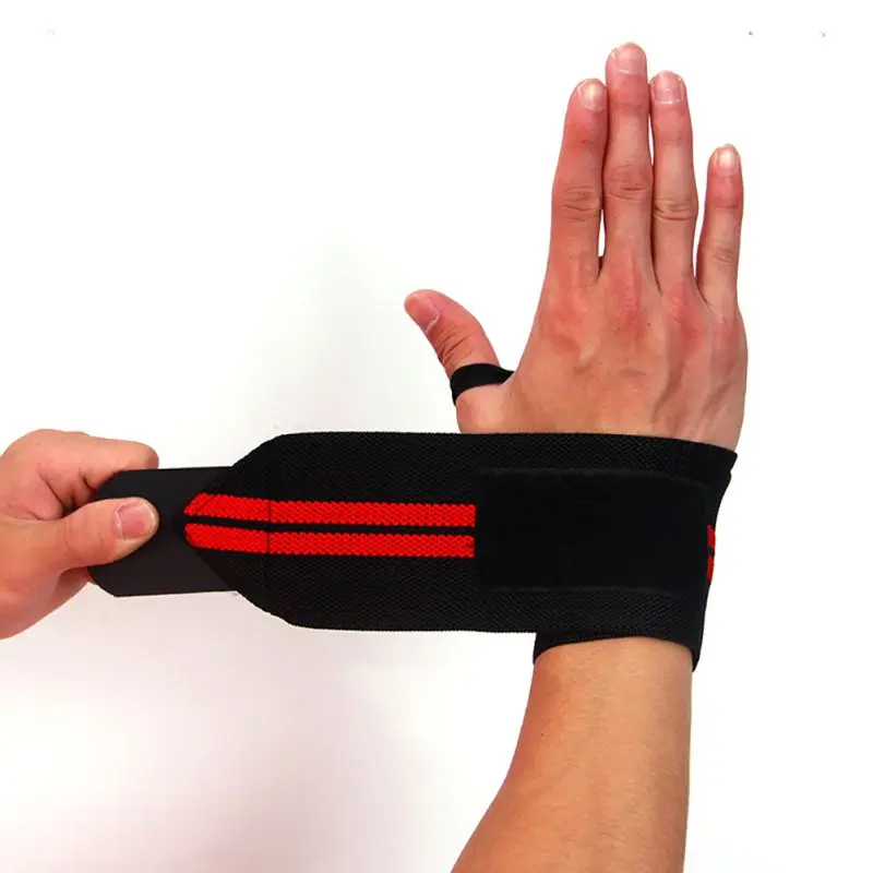 

Adult Fitness Wrist Support Gym Sport Exercise Power Weight Lifting Training Wrist Bundled Support Wrap Professional Protection