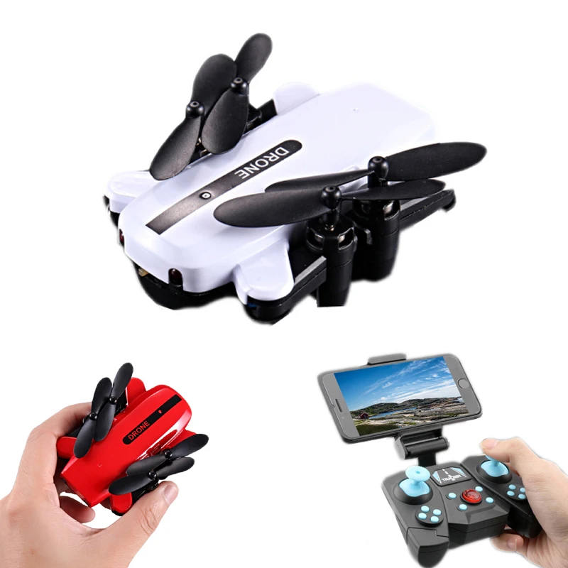 

Mini Drone with Camera HD WIFI FPV Headless Mode One Key Return Plan to Fly Gravity Control Rc Quadcopter