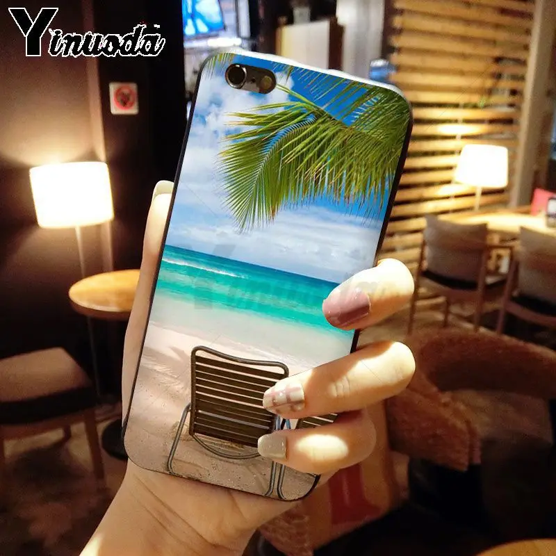 Чехол для телефона Yinuoda The Sea Waves Beach spray ocean island чехол iphone X XS MAX 8 7plus 5S SE 6s