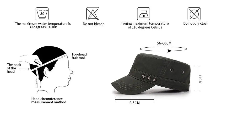 Модная Военная Кепка Классическая хлопковая Военная Кепка s и армейская Кепка Регулируемая однотонная Кепка уличные шапки для мужчин Прямая поставка