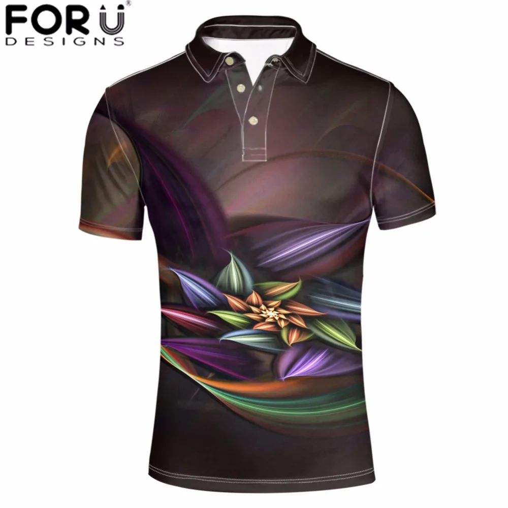Aliexpress.com : Buy FORUDESIGNS Flower Plus Shirts Men