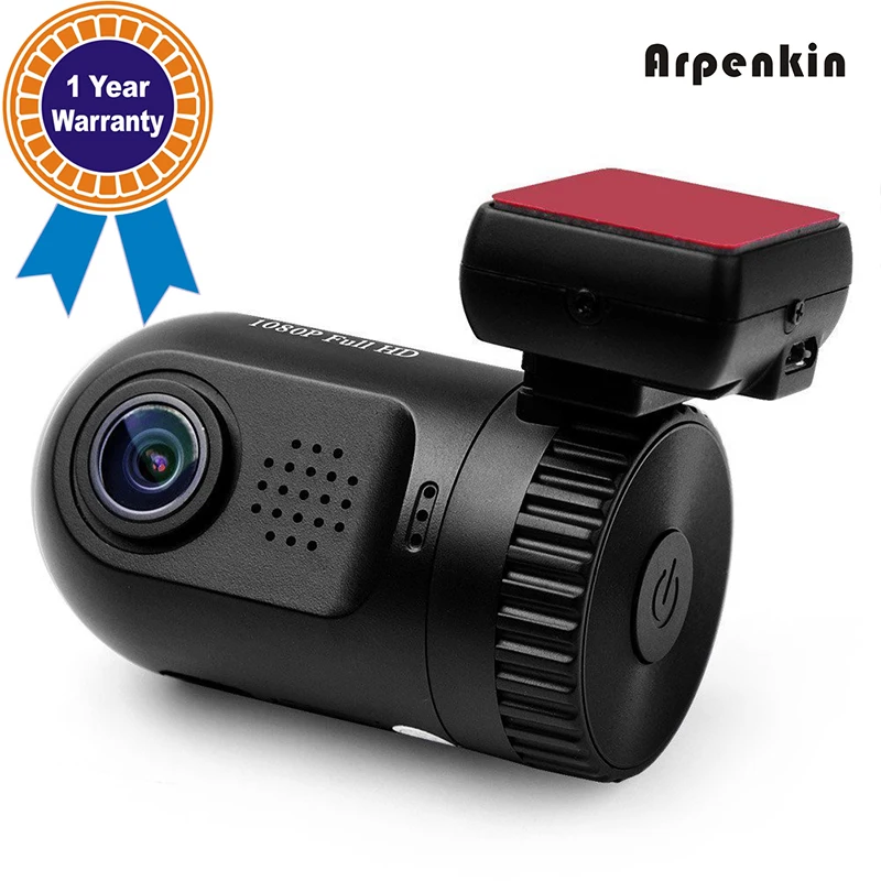 Arpenkin Mini 0801S Dash Car dvr Camera Gsensor Cycle Super Capacitors