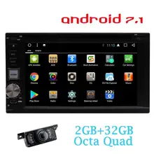 EinCar 2din Android 7.1 Car dvd Stereo Receiver with Bluetooth and GPS Navigation Multi-point Touch screen with Wifi Rear Camera
