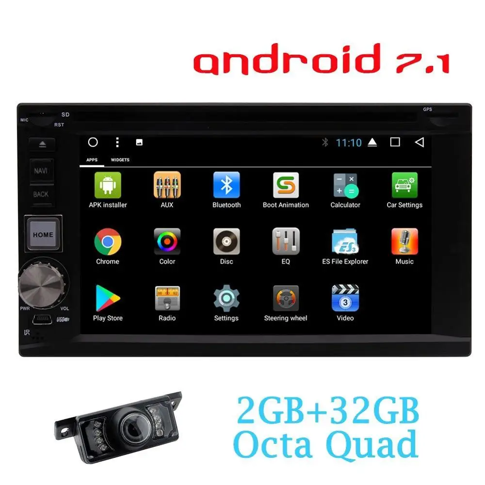 EinCar 2din font b Android b font 7 1 font b Car b font dvd Stereo