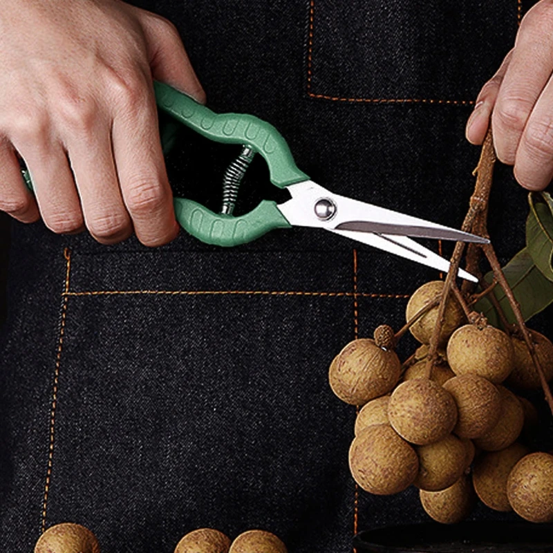 Plant Pruning Scissors Shear Flower Bonsai Grafting Cutter Fruit Tree Pruning Shears Gardening Graft Pruner Garden Hand Tool