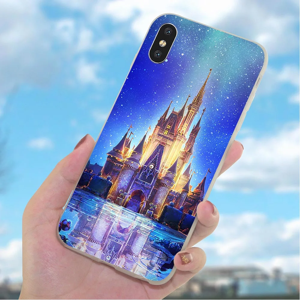 Мягкий ТПУ чехол Золушки замок для телефона iPhone 6 Plus 7 XR X 8 5 6S SE Xs Max силиконовый 11