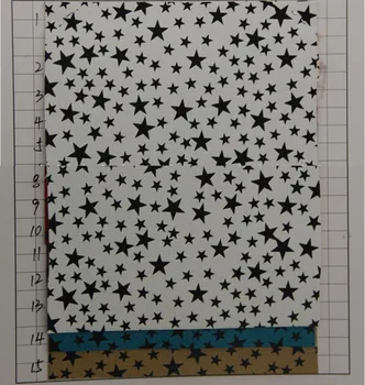 

Factory direct wholesale PVC leather fabric / New quality checkered pattern stars faux leather/ starry artificial leatehr fabric