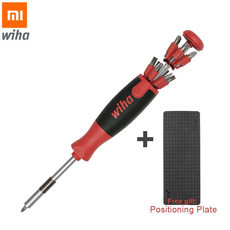 

Xiaomi Mijia Wiha Screwdriver Kit 26-in-1 with Hidden Magazine Design Precision Chrome Vanadium Steel Dual-end Bits Smart Home