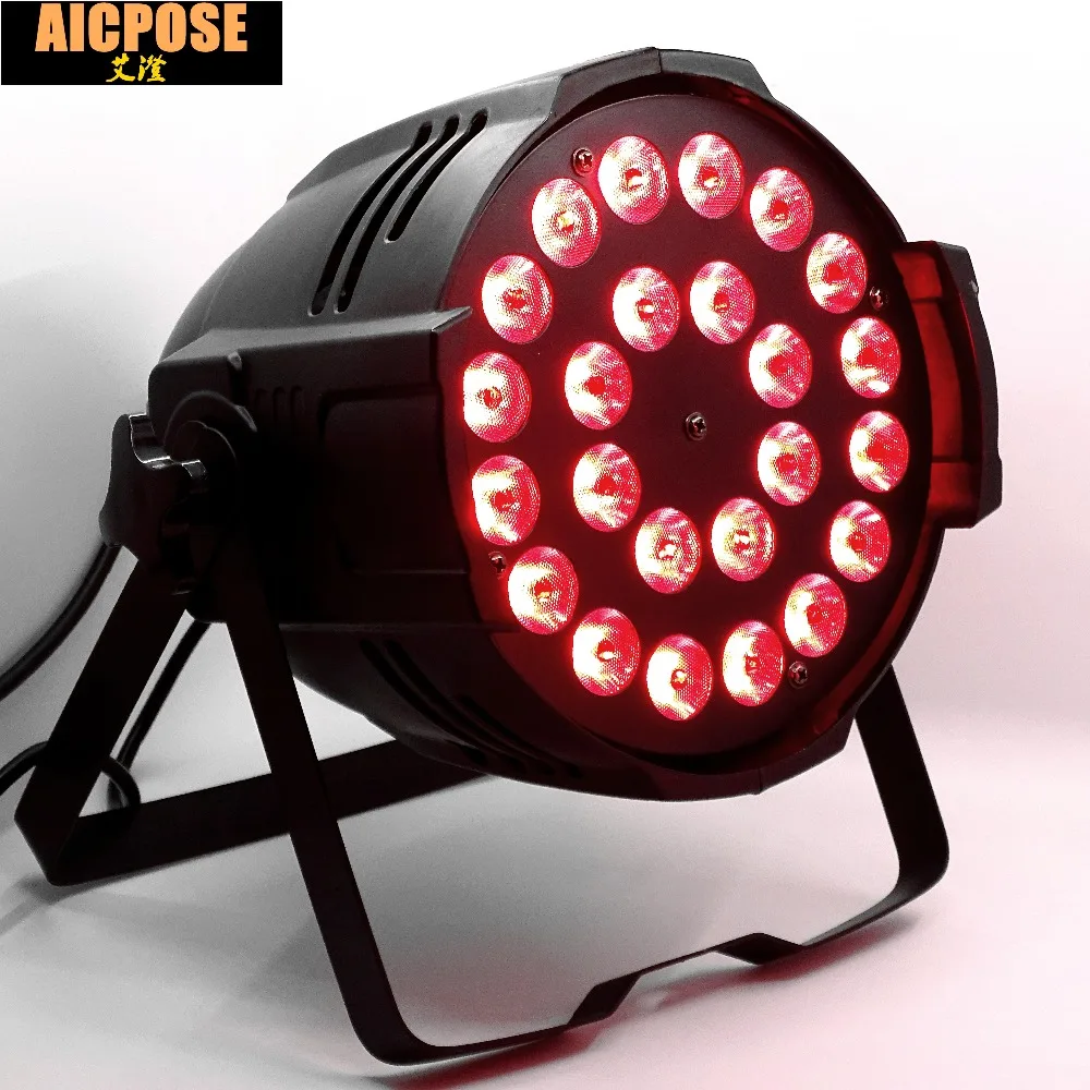 Прожектор светодиодный алюминиевый 4 в 1 20 шт./лот 24x12 Вт Вт|rgbw 4in1|stage lightpar 64 |